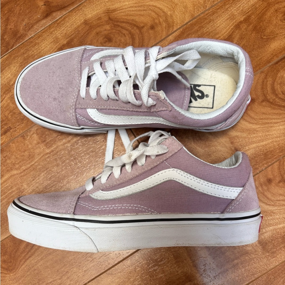 Lavender Old Skool Vans